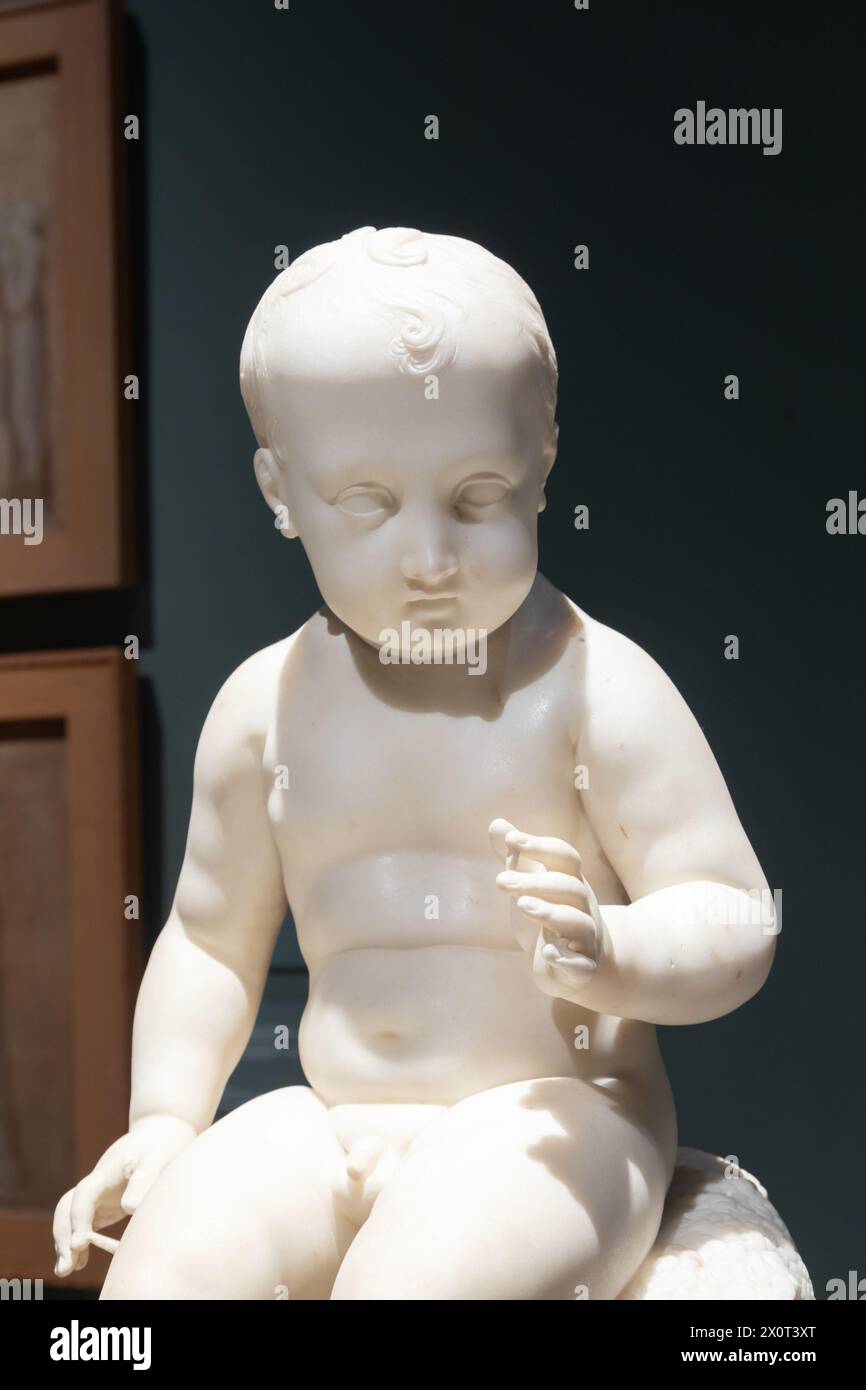 Bassano del Grappa, Italy - 22 December 2023. The Infant St John the ...