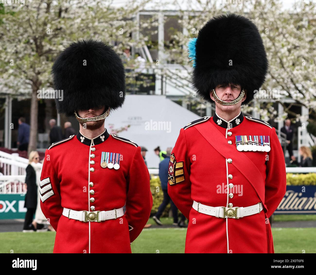 Winner Guard The King's Guard in attendance for the Grand National winners ...