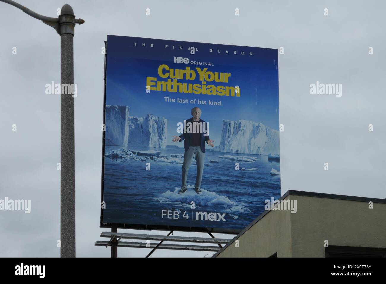 Los Angeles, California, USA 12th April 2024 Larry David HBO Curb Your ...