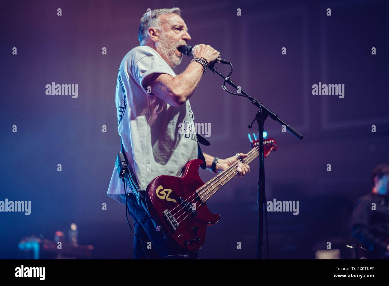 Newcastle, UK. 13th Apr, 2024. Peter Hook And The Light perform at o2 City Hall, Newcastle. Credit: Thomas Jackson/Alamy Live News Stock Photo