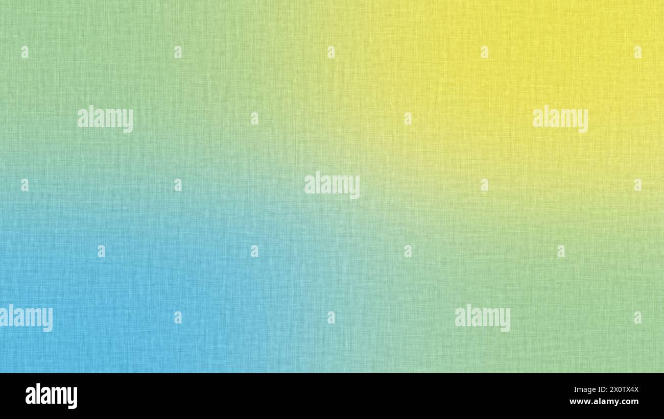 Bright colorful digital 16K background with perpendicular thin lines like fabric of blue and yellow colors and intermediate color transitions between Stock Photo