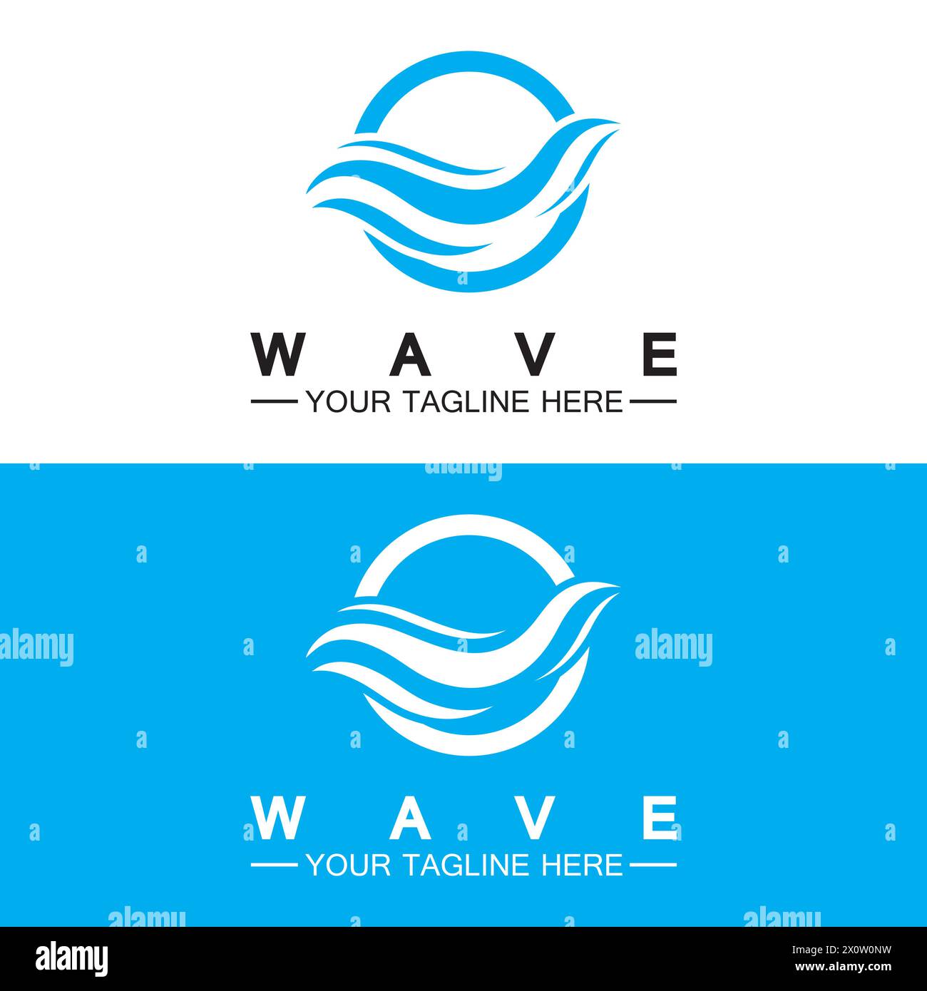 Wave symbol vector illustration design Stock Vector
