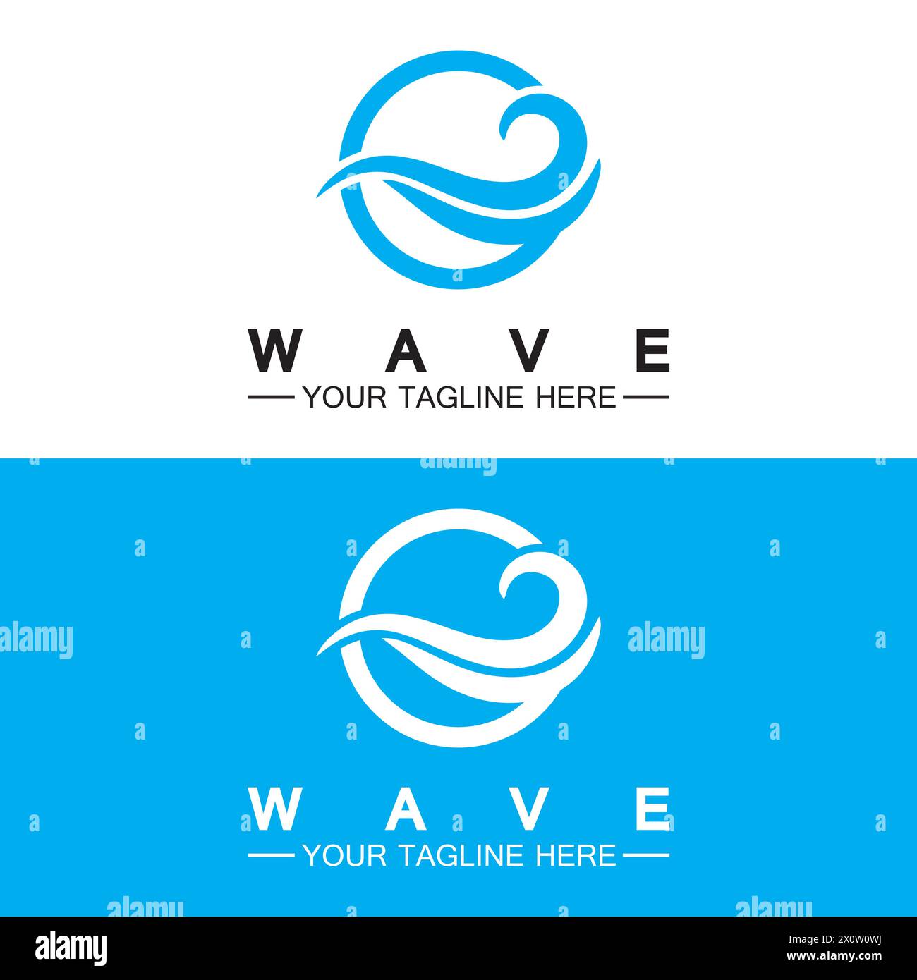 Wave symbol vector illustration design Stock Vector