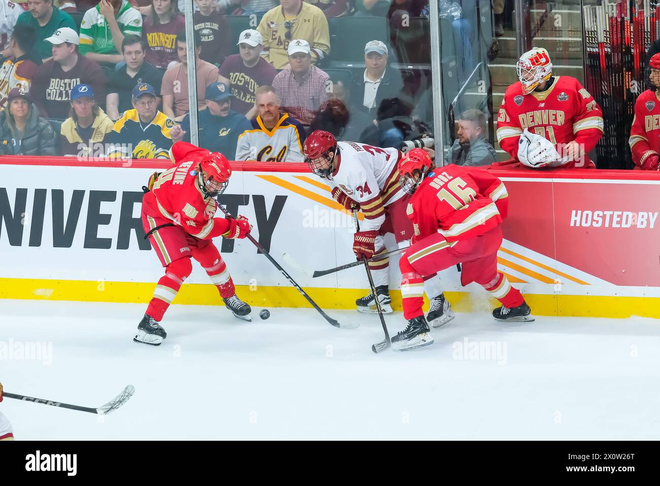 Minneapolis, Minnesota, USA. 13th Apr, 2024. Boston College forward