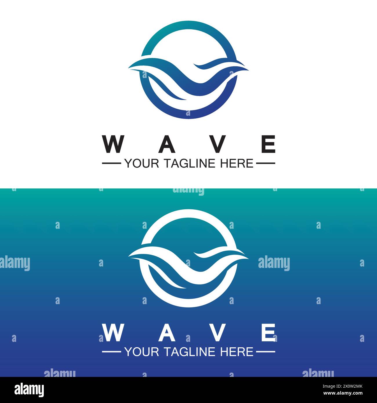 Wave symbol vector illustration design Stock Vector