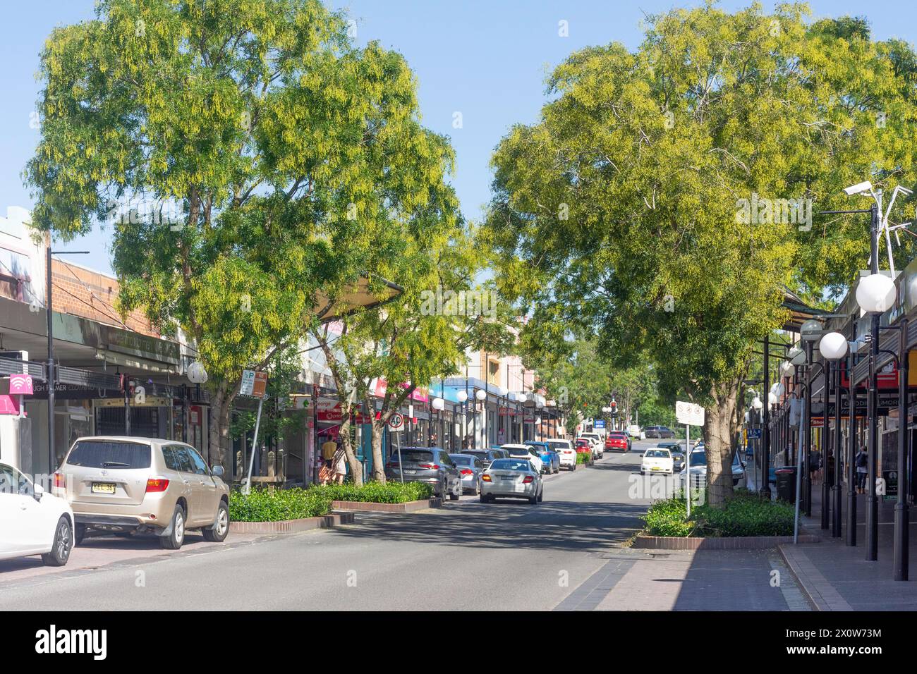 Junction Street, Nowra, New South Wales, Australia Stock Photo