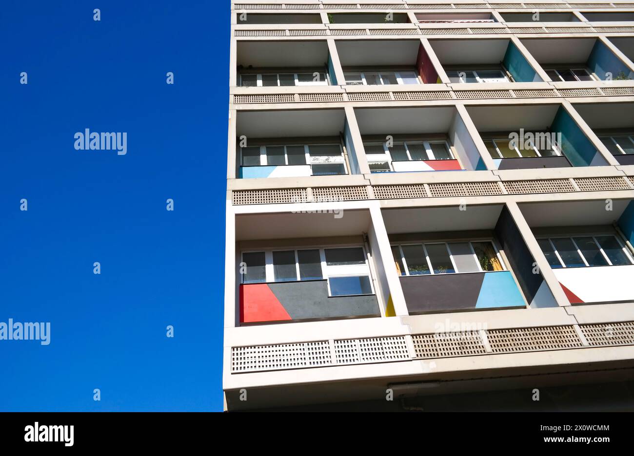 Berlin, Westend, Corbusierhaus, Architektur Stock Photo