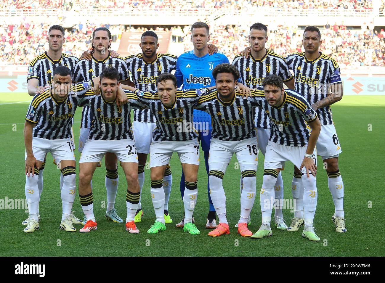 Juventus FC player during the Serie A match between Torino FC and
