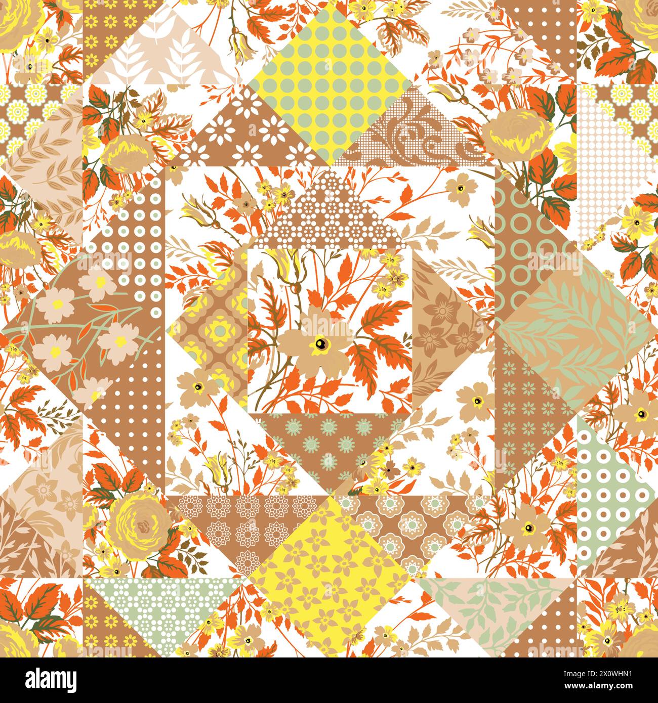 Textile graphic pattern artwork Stock Vector