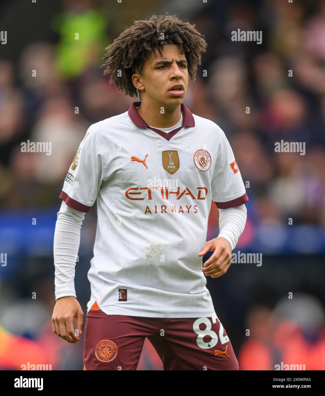 London, UK. 06th Apr, 2024 - Crystal Palace v Manchester City - Premier League - Selhurst Park.                                                                          Rico Lewis in action against Crystal Palace.                                      Picture Credit: Mark Pain / Alamy Live News Stock Photo