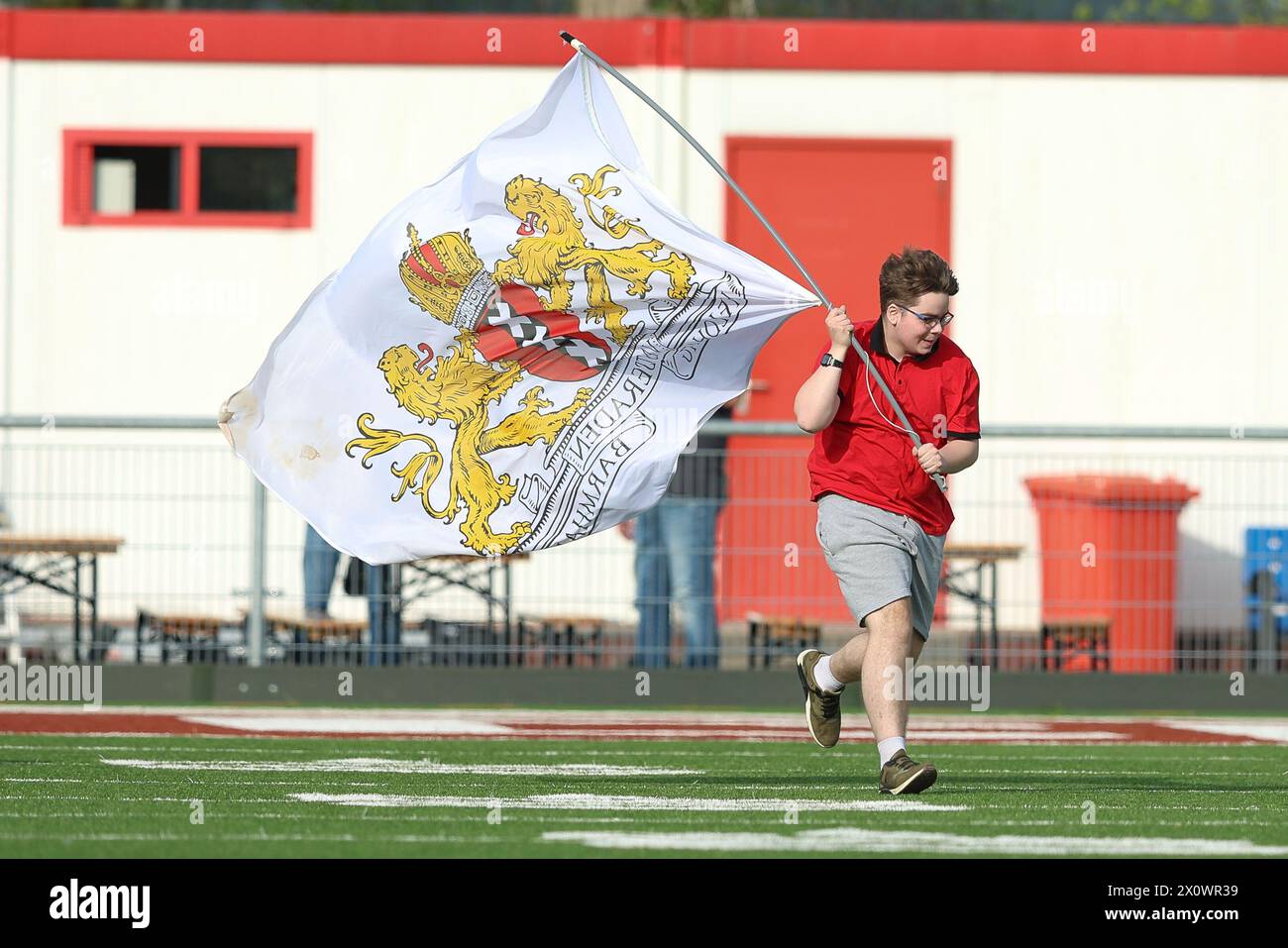 AMSTERDAM, NETHERLANDS - APRIL 13: friendly American football match ...