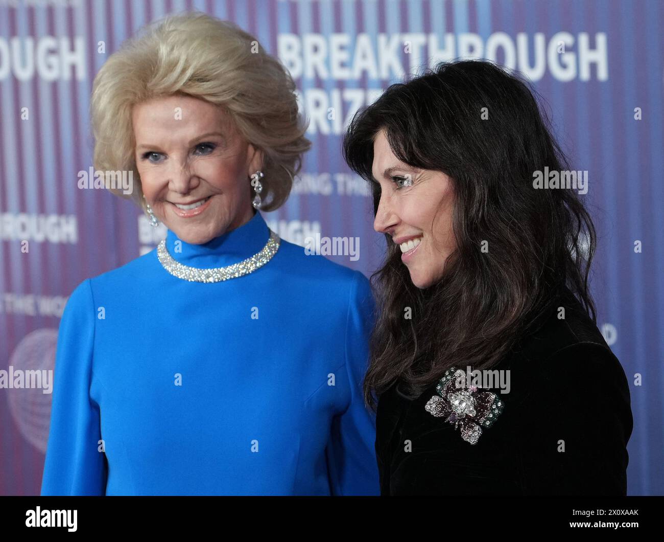 (L-R) Elaine Wynn and Gillian Wynn at the 10th Annual Breakthrough