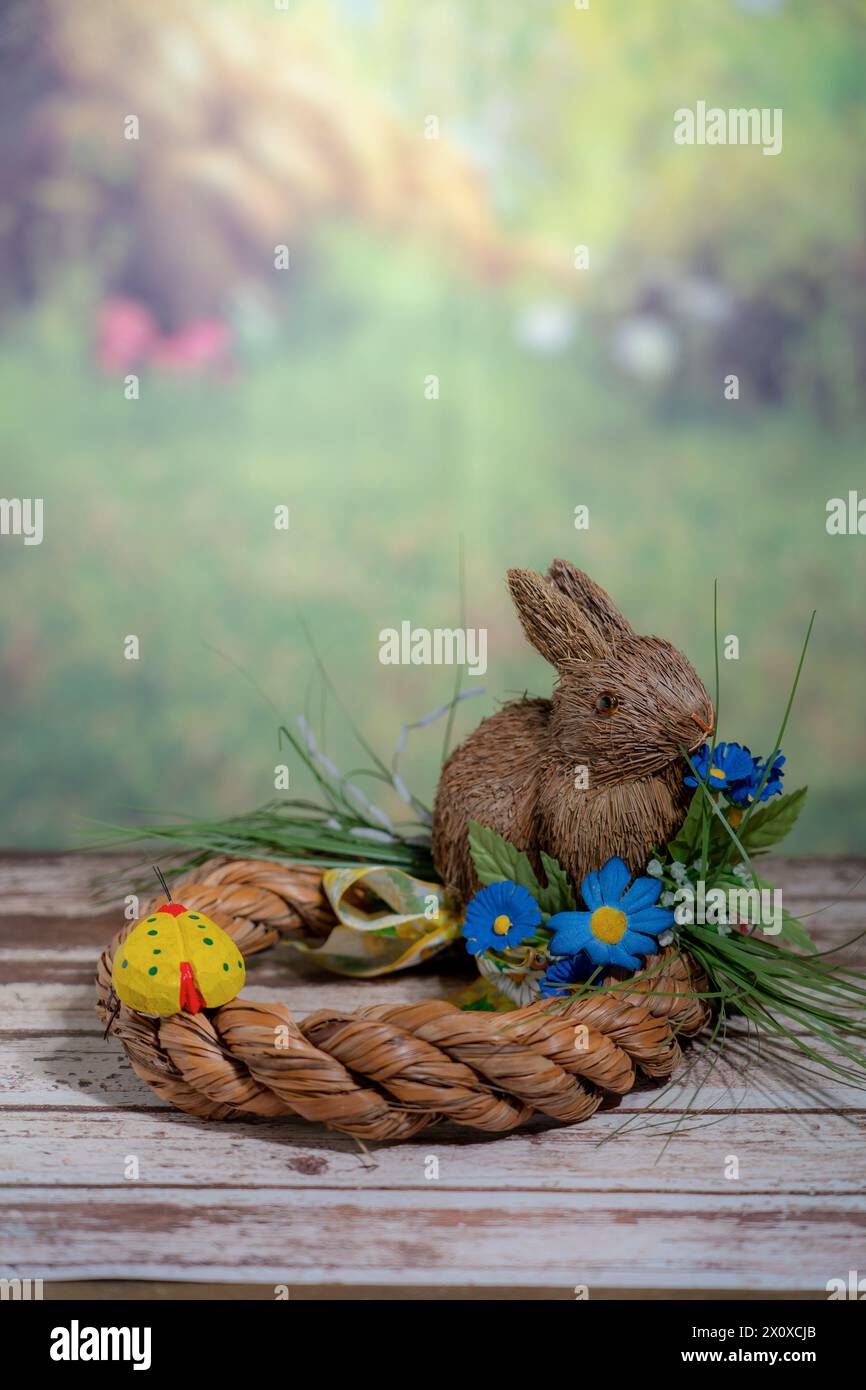 Resurrection Rabbit Vintage rabbit illustration hi-res stock photography and images - Alamy
