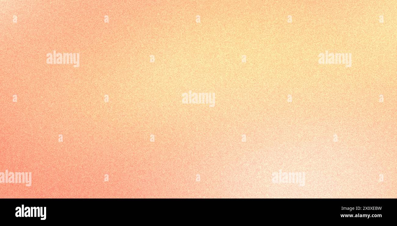 Soft orange-yellow background, rough texture, grainy noise. Stock Photo
