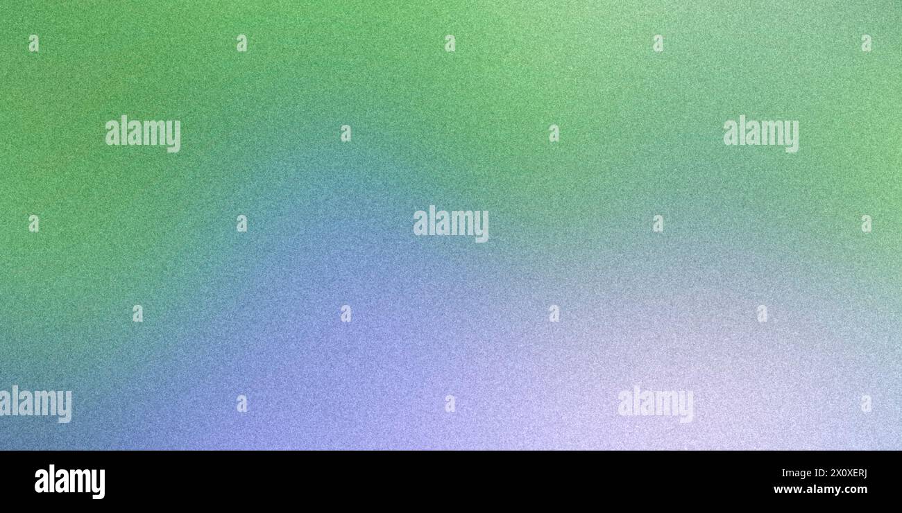 Blue-green gradient, soft background, rough texture, grainy noise. Stock Photo