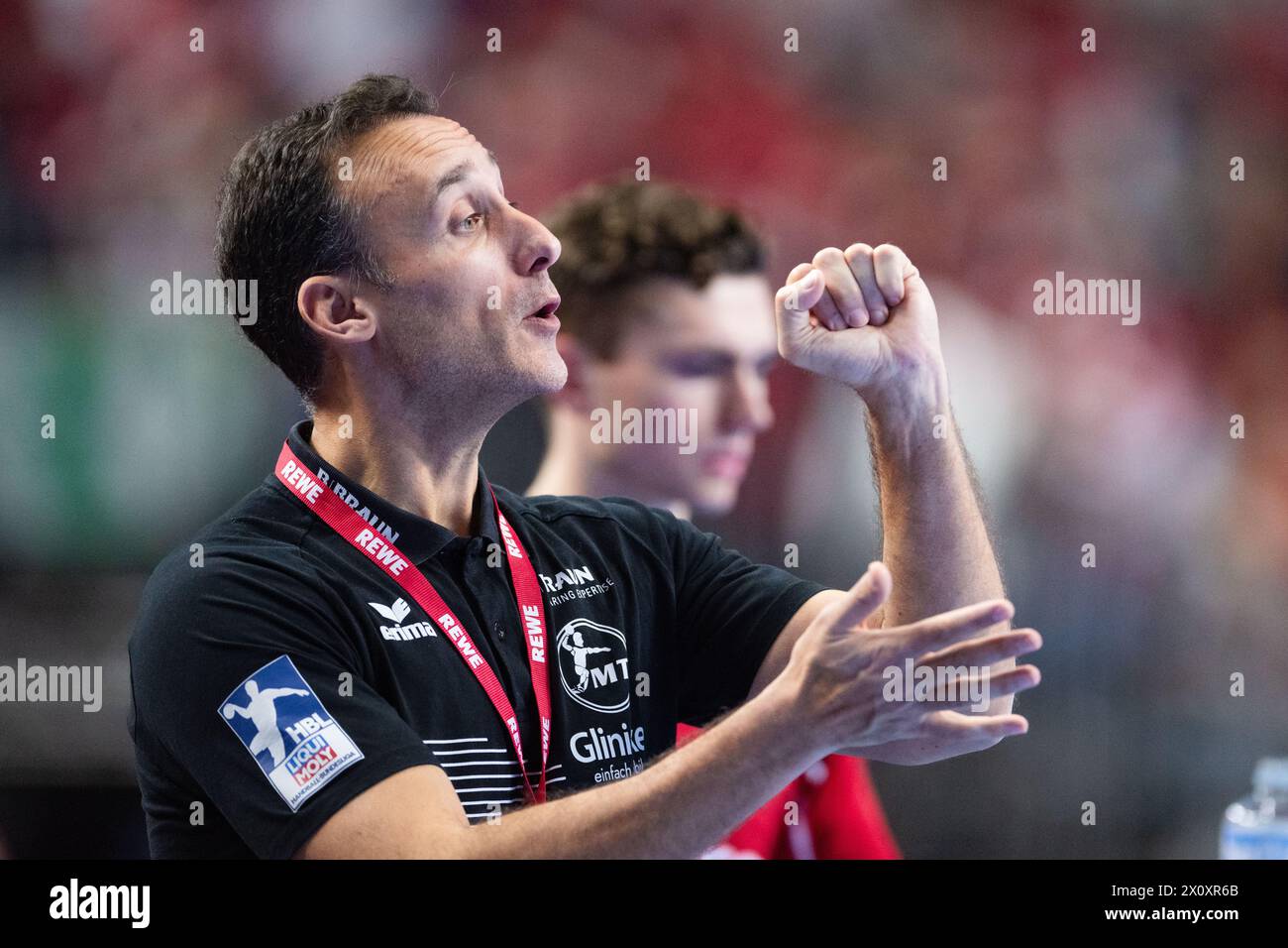 Cologne, Germany. 14th Apr, 2024. Handball: DHB Cup, SC Magdeburg - MT ...