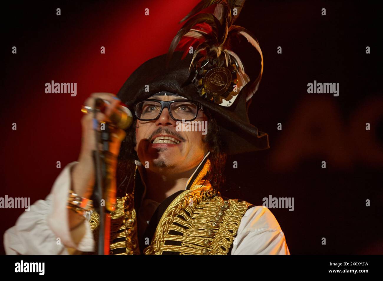 Adam Ant at Guilfest 2011 Stock Photo