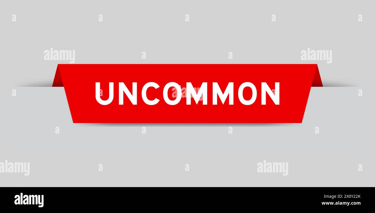 Comp Uncommon Rare chance Stock Vector Images - Alamy