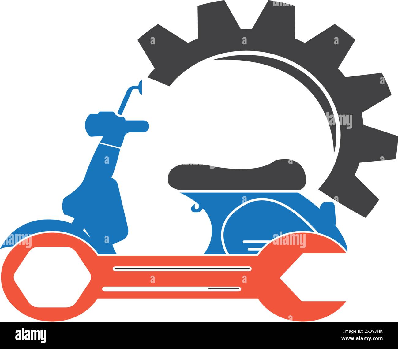 scooter icon vector illustration design template. Stock Vector
