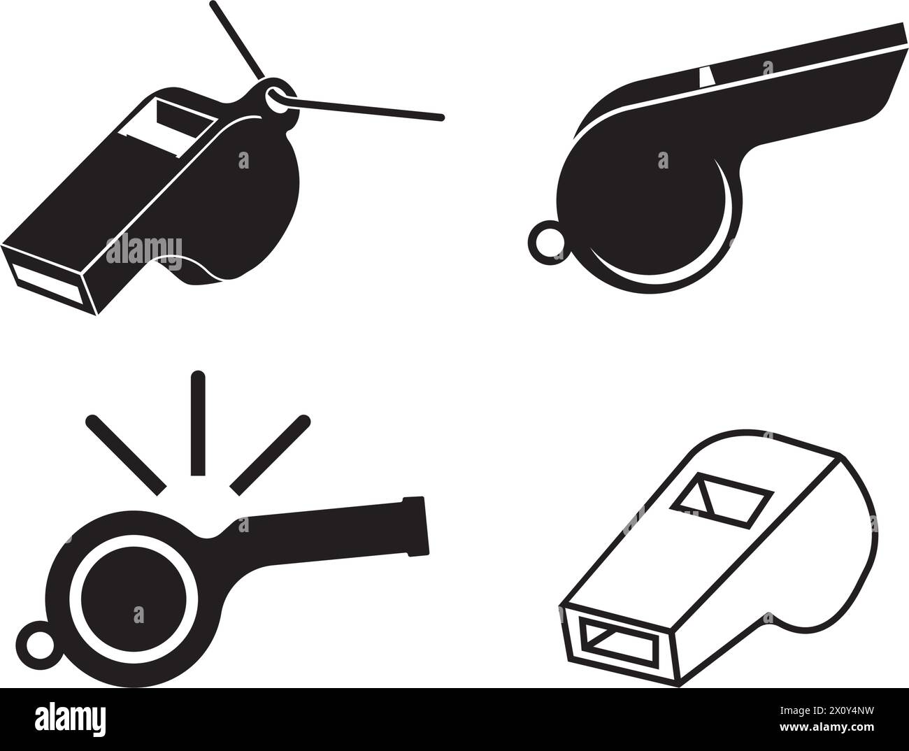 Police whistle Black and White Stock Photos & Images - Alamy