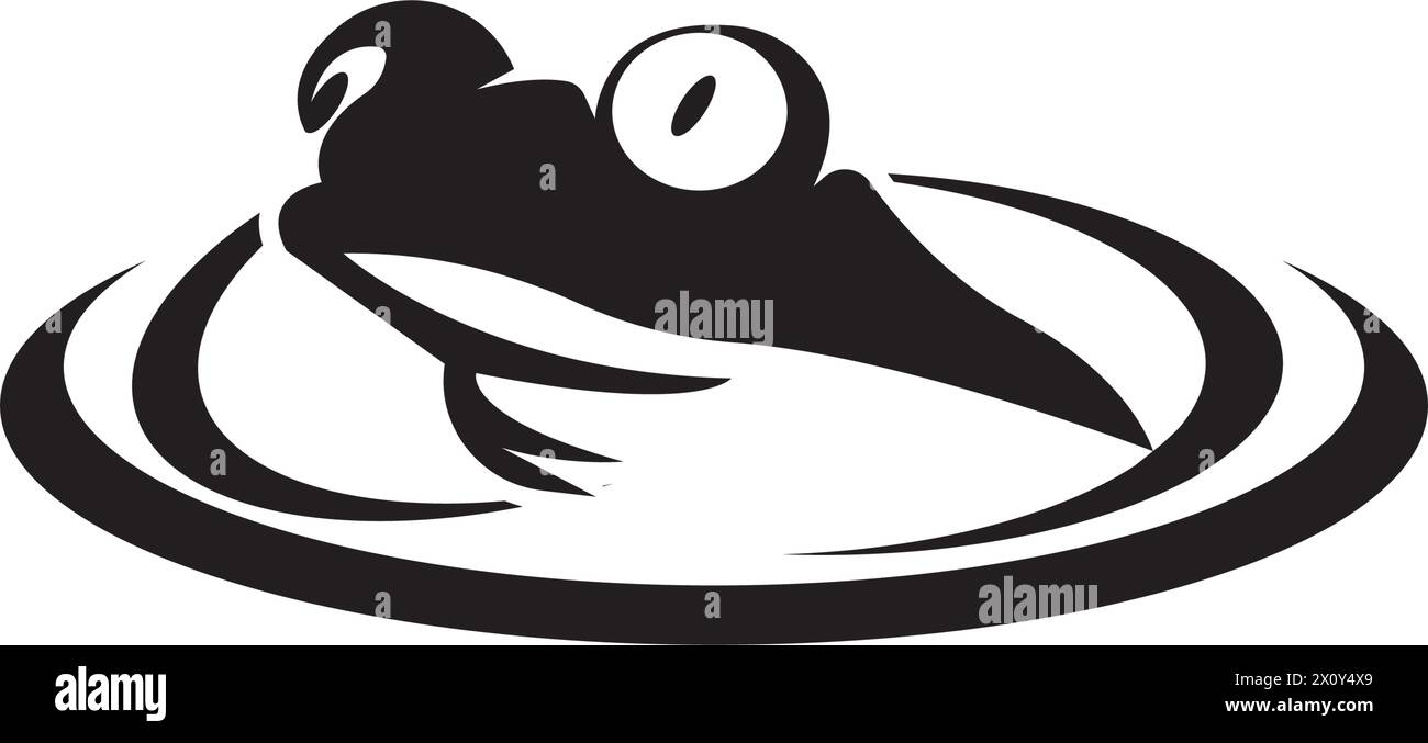 Frog Logo Template vector illustration design Stock Vector Image & Art ...