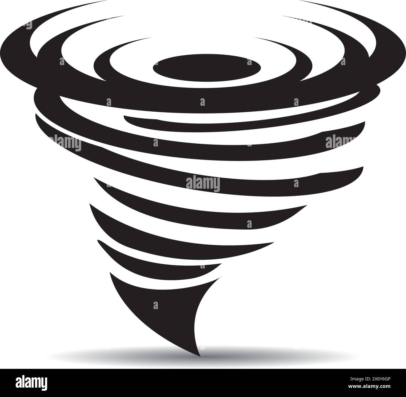 tornado icon logo vector design template Stock Vector Image & Art - Alamy