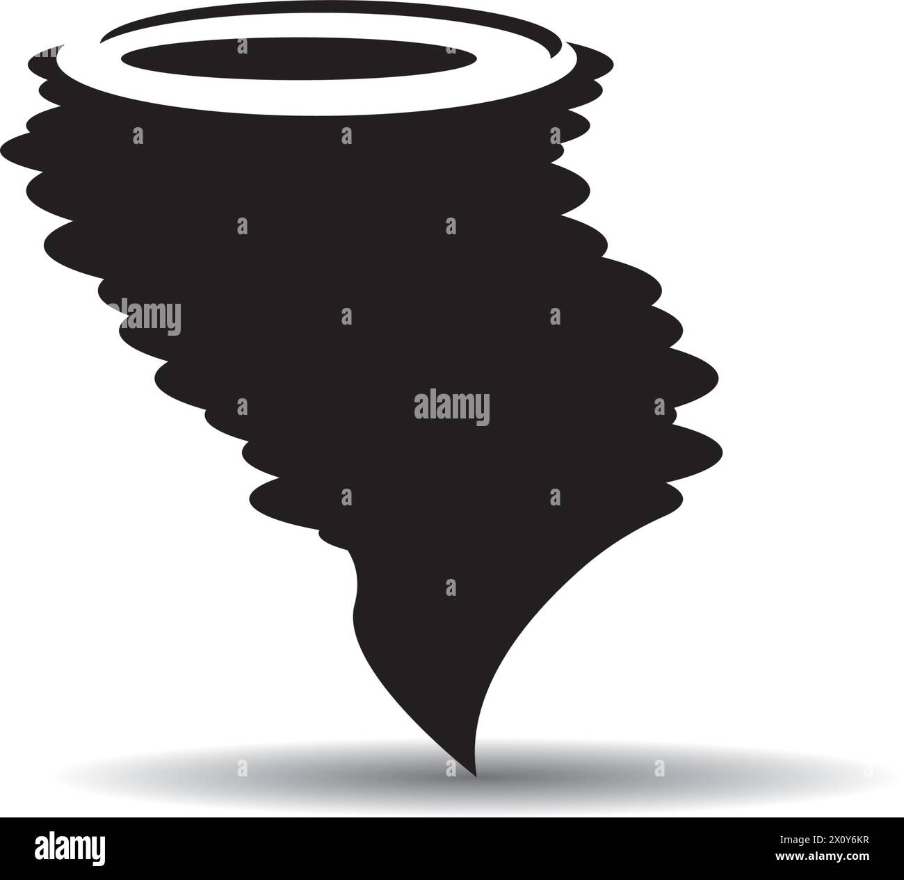 tornado icon logo vector design template Stock Vector Image & Art - Alamy
