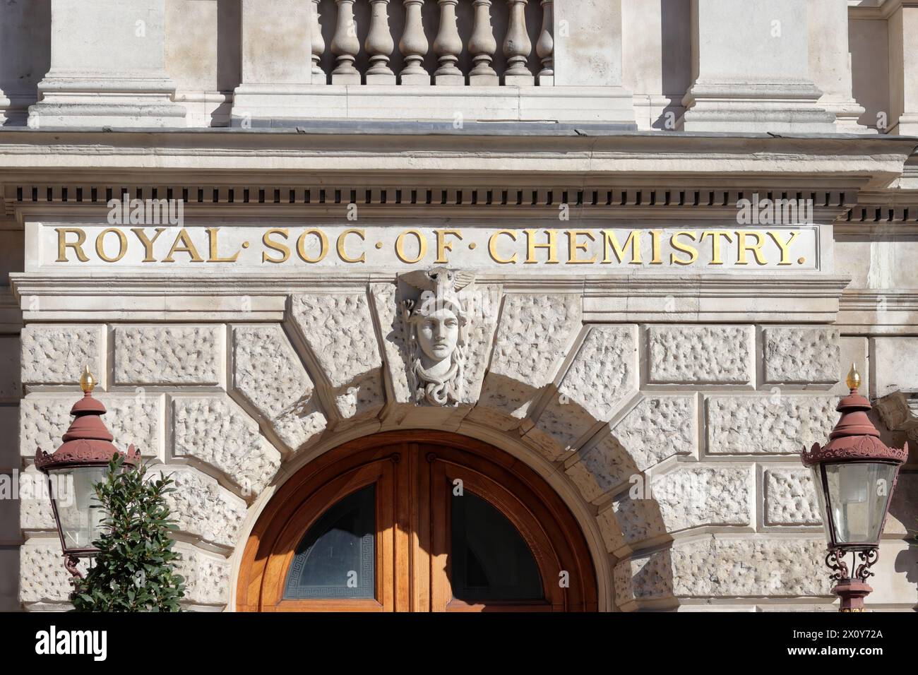 London headquarters of the Royal Society of Chemistry (RSC) in Burlington House Stock Photo