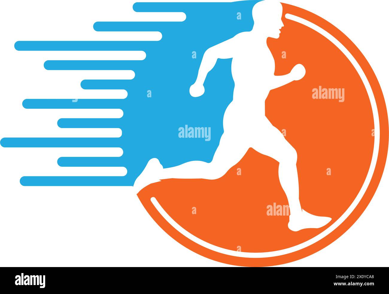 running icon. vector illustration symbol design. Stock Vector