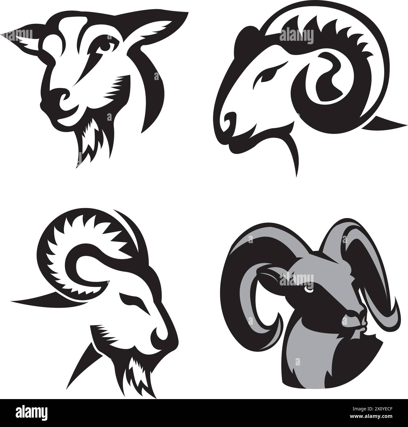 sheep icon. vector illustration template design. Stock Vector