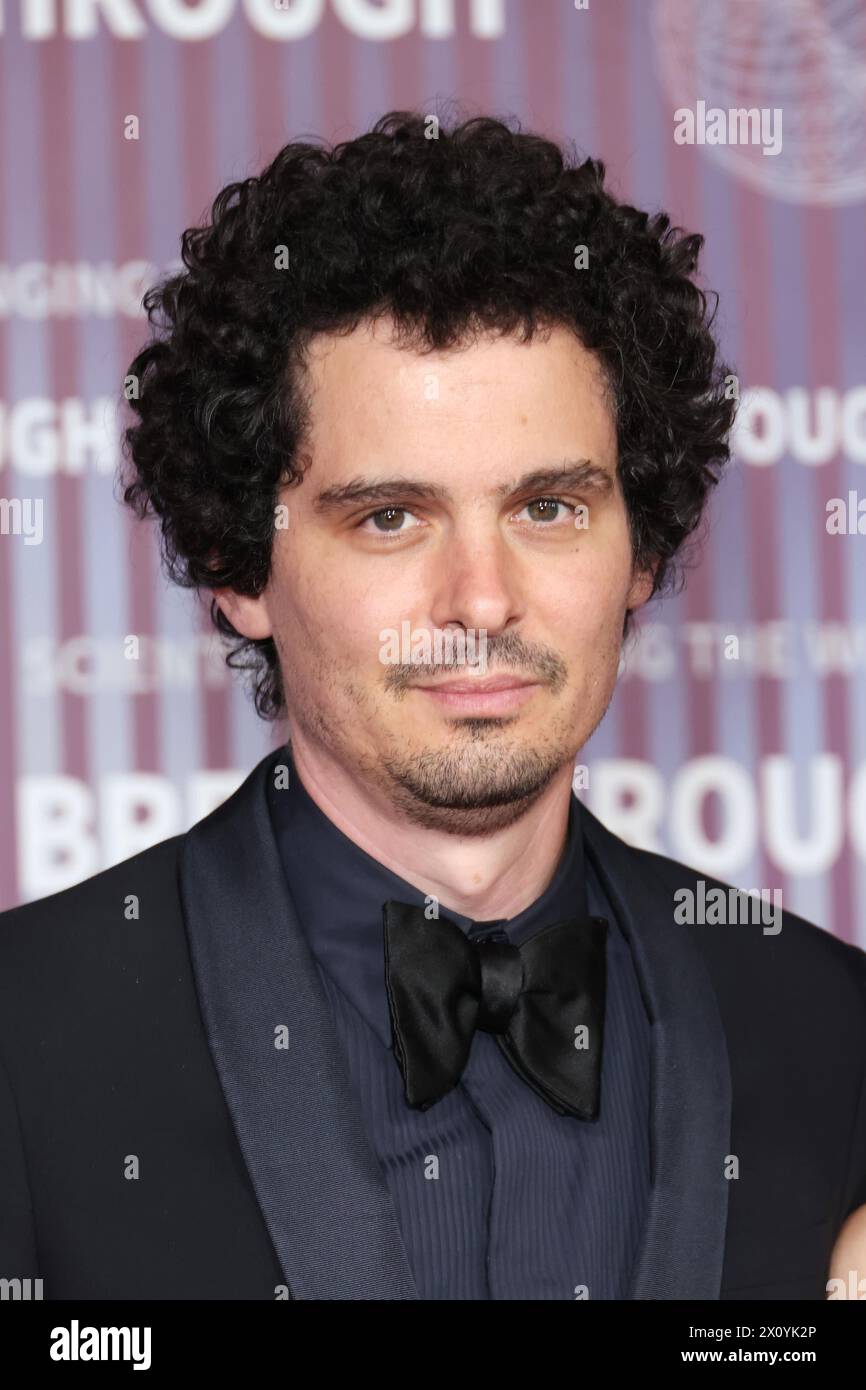 Damien Chazelle attends the 2024 Breakthrough Prize Ceremony at Academy Museum of Motion Pictures on April 13, 2024 in Los Angeles, California. Photo: CraSH/imageSPACE Credit: Imagespace/Alamy Live News Stock Photo