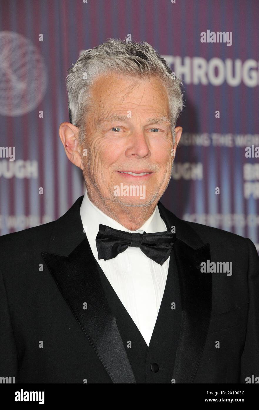 David Foster at the 10th Annual Breakthrough Prize Ceremony held at the Academy Museum of Motion Pictures in Los Angeles, USA on April 13, 2024. Stock Photo