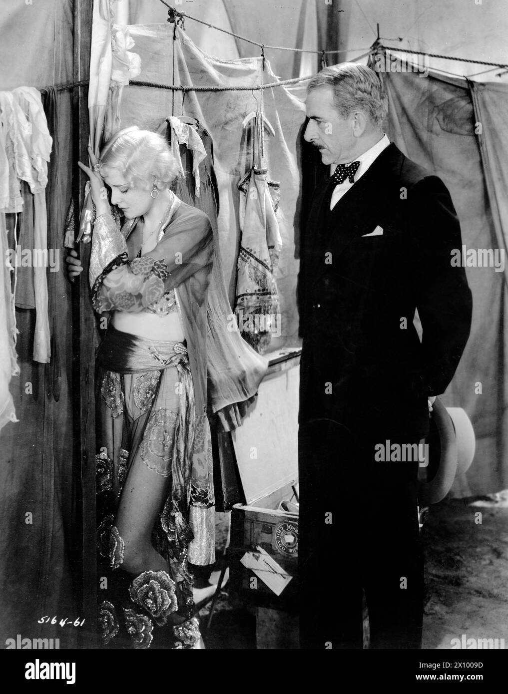 Mary Nolan, George Irving, on-set of the film, 'Young Desire', Universal Pictures, 1930 Stock Photo