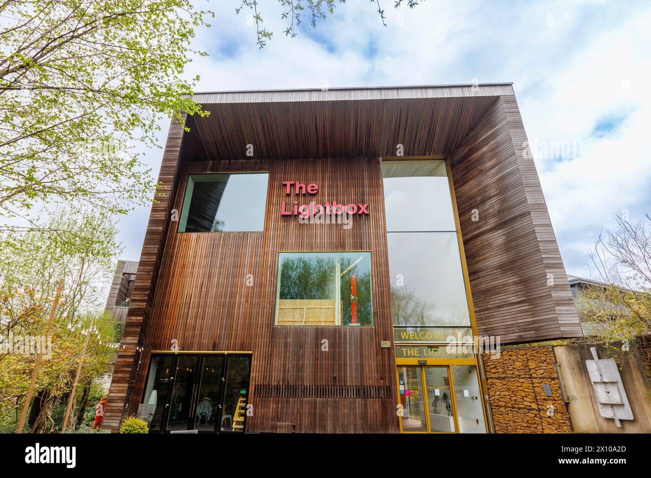 The Lightbox, a modern local art gallery, cultural centre and