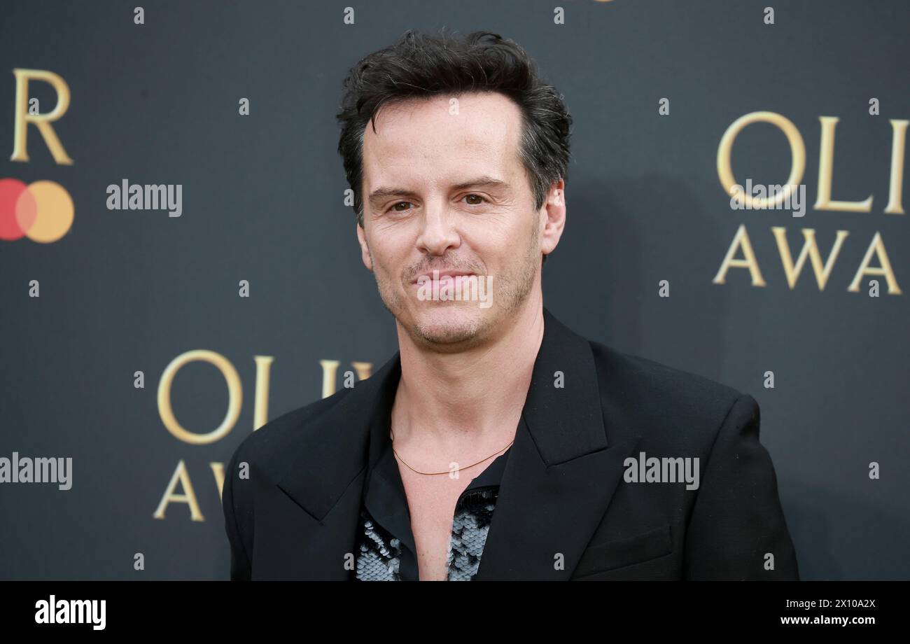 London, UK. 14th Apr, 2024. Andrew Scott attends The Olivier Awards 2024 at The Royal Albert Hall in London. Credit: SOPA Images Limited/Alamy Live News Stock Photo
