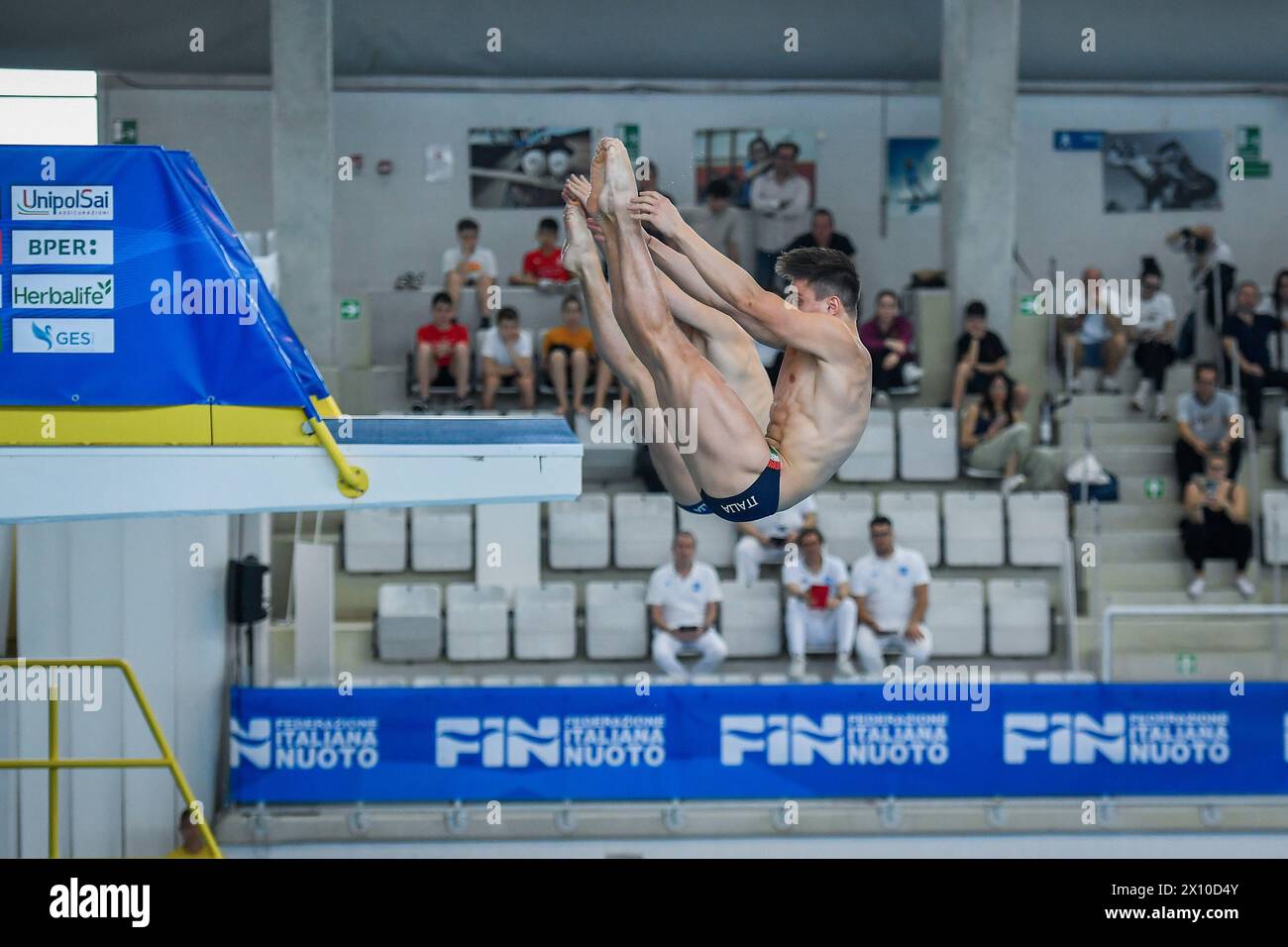 Turin, Italy. 14th Apr, 2024. Italy, Turin 13/14 April 2024Piscina ...