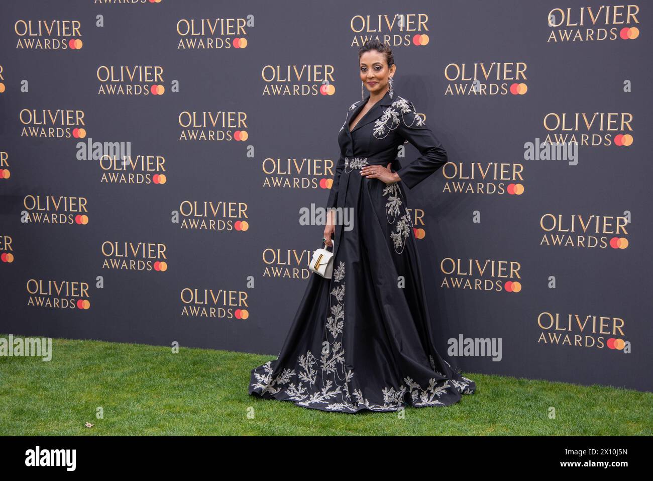 London, UK. 14th Apr, 2024. Seeta Patel attends The Olivier Awards 2024 at The Royal Albert Hall. Olivier Awards 2024 with Mastercard at Royal Albert Hall in London on April 14, 2024 Credit: SOPA Images Limited/Alamy Live News Stock Photo
