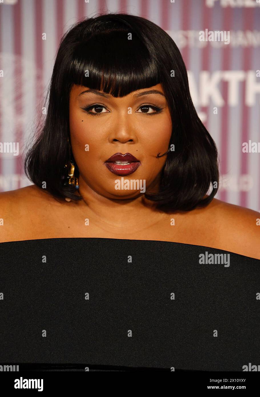 Los Angeles, California, USA. 13th Apr, 2024. Lizzo attends the 10th