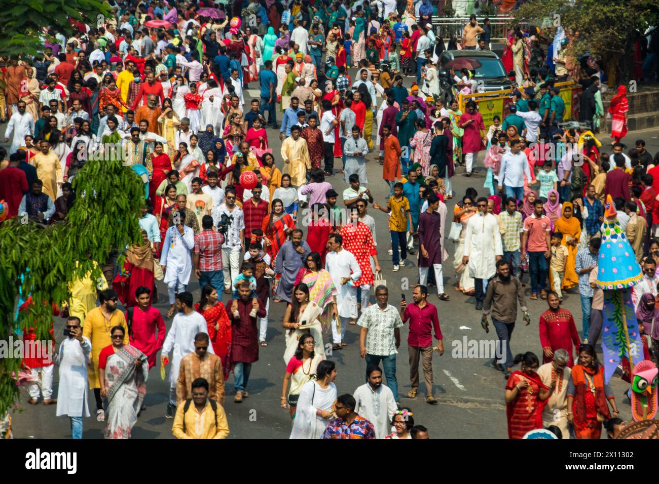 Bangladesh. 14th Apr, 2024. Bangla Noborsho 2024 marks the Bengali New