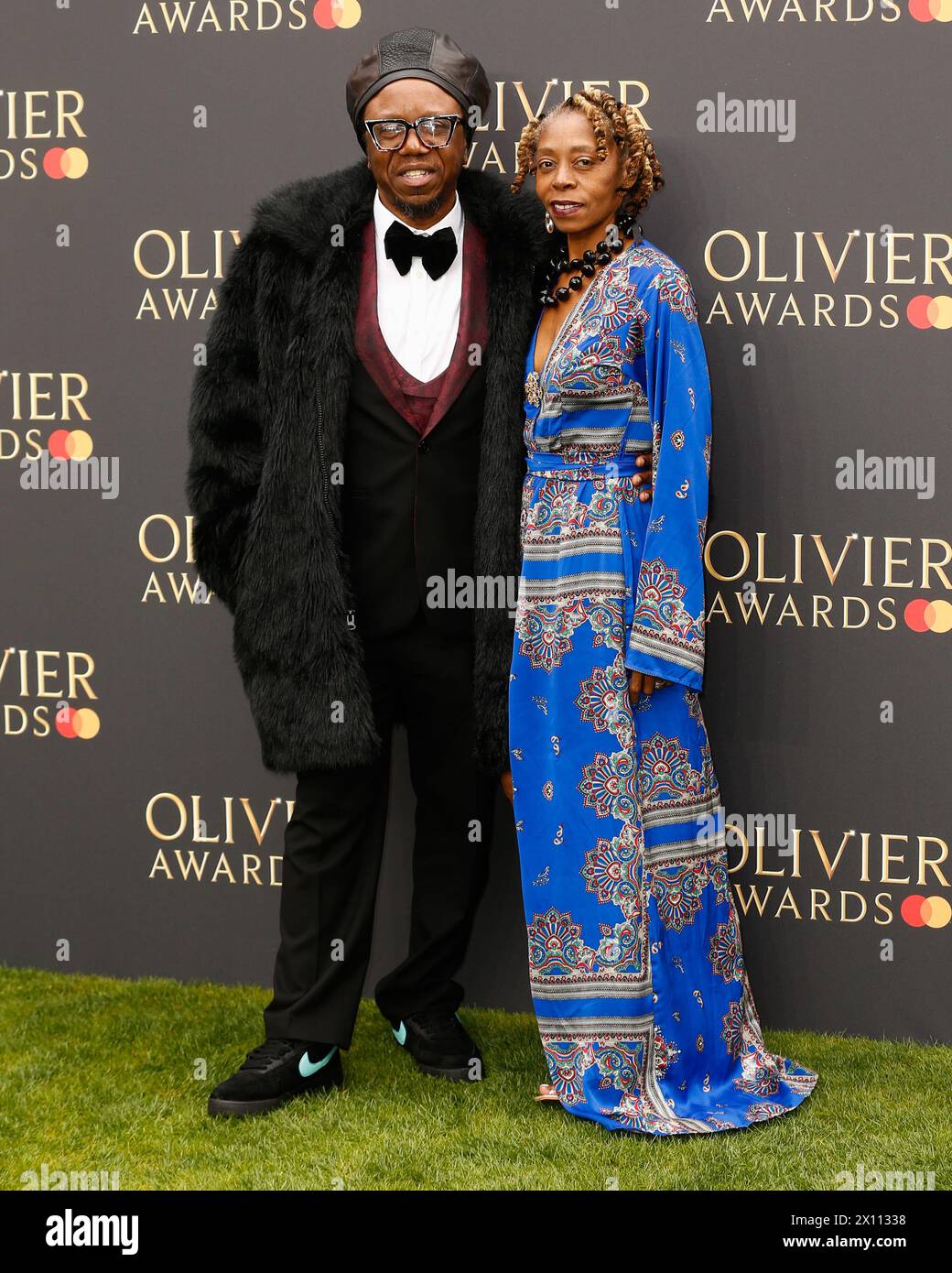 London, UK. 14th Apr, 2024. Jonzi D attends the Olivier Awards 2024 held at the Royal Albert Hall, London. Credit: SOPA Images Limited/Alamy Live News Stock Photo