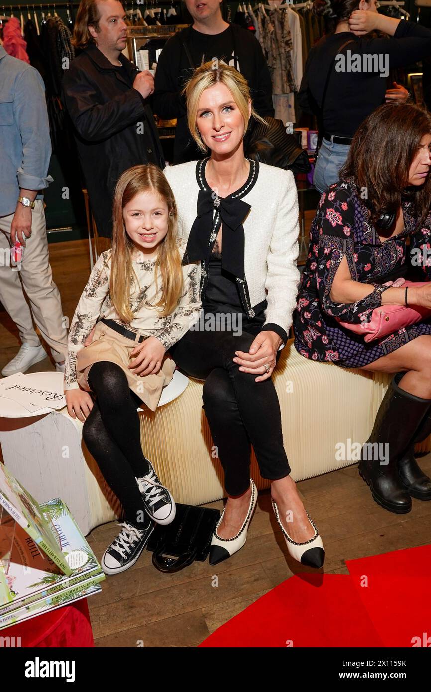 New York, United States. 14th Apr, 2024. Lily Grace Rothschild, Nicky ...