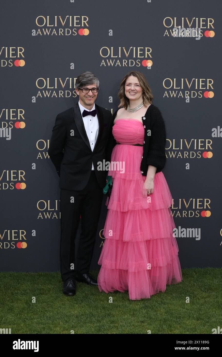 Guests attend Olivier Awards 2024 with Mastercard at Royal Albert Hall ...