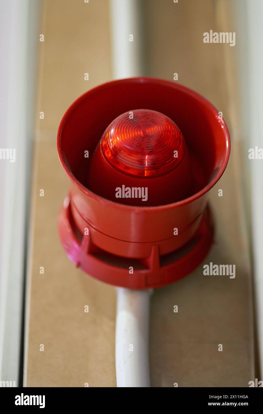 Emergency, siren and speaker for fire alarm, warning and evacuation