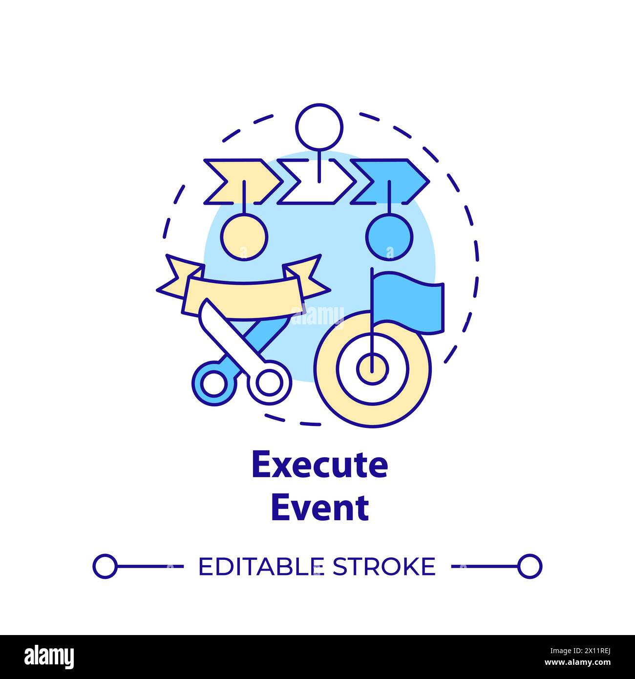 Execute icon hi-res stock photography and images - Alamy