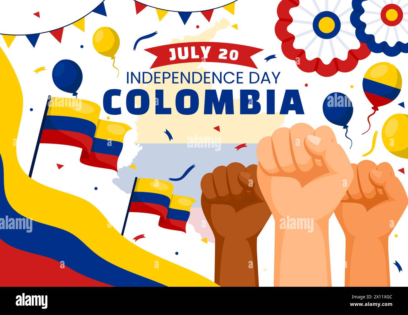 colombian independence day 2025 celebration