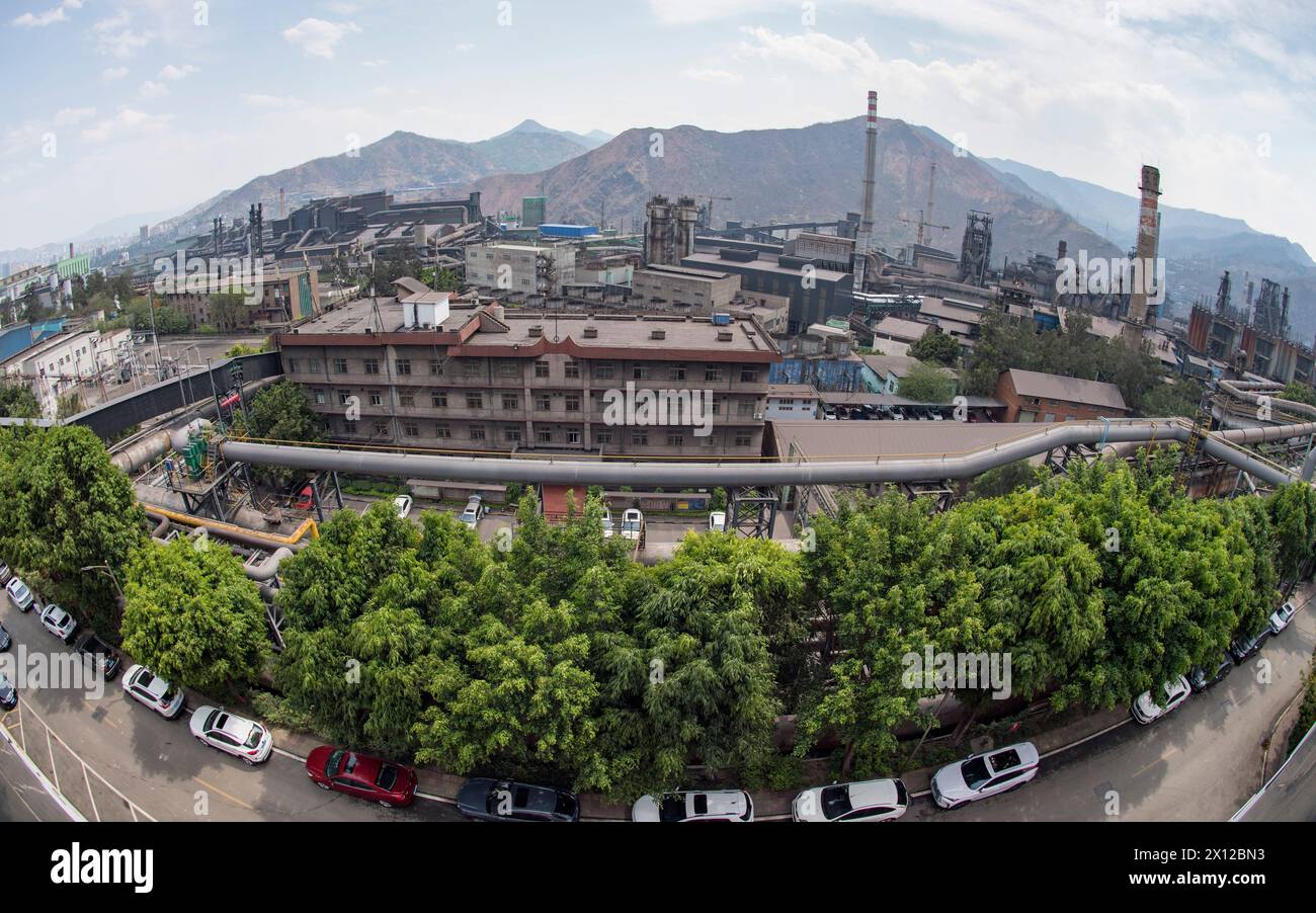 Beijing, China. 11th Apr, 2024. This photo taken on April 11, 2024