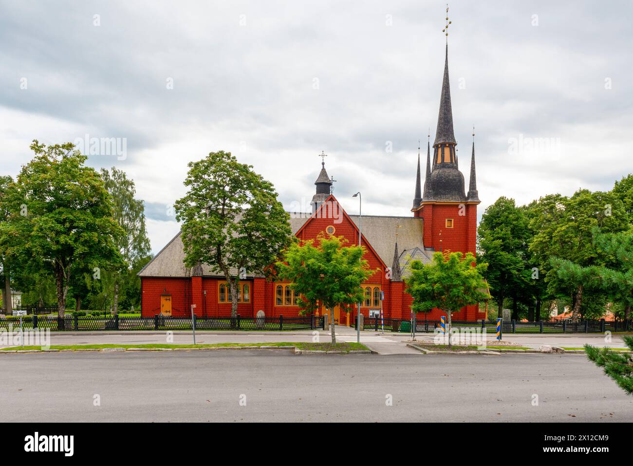 Ljusnarsbergs kyrka, Kopparberg, Västmanland, Sweden Stock Photo