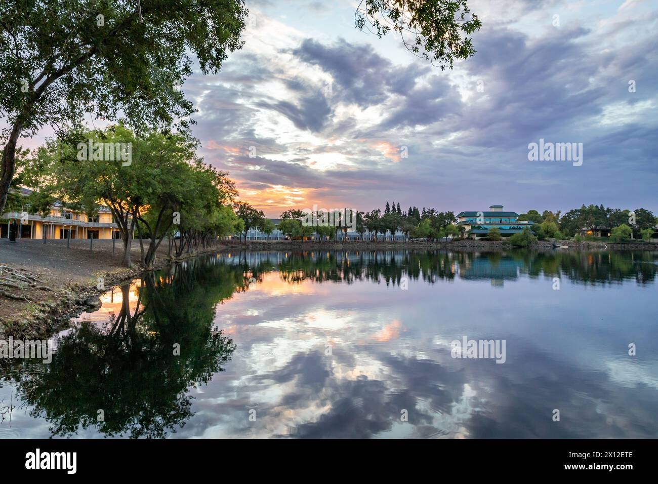 Reflected artwork in water hi-res stock photography and images - Alamy