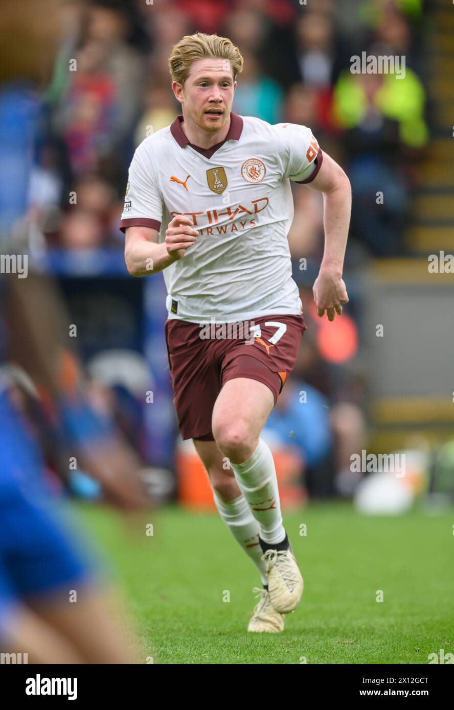 London, UK. 06th Apr, 2024. 06 Apr 2024 - Crystal Palace v Manchester City - Premier League - Selhurst Park. Kevin De Bruyne in action against Crystal Palace. Picture Credit: Mark Pain/Alamy Live News Stock Photo