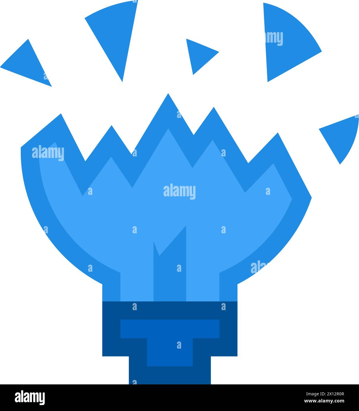 Broken glass pictogram hi-res stock photography and images - Alamy